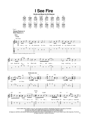 Thinking out loud の公式楽譜を演奏する by Ed Sheeran ギター