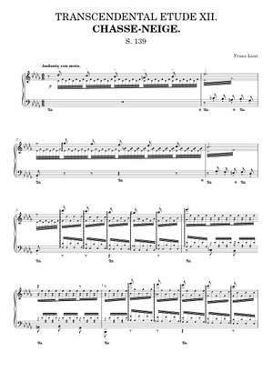 超絶技巧練習曲第4番「マゼッパ」 楽譜 ピアノ (ソロ) | MuseScore.com