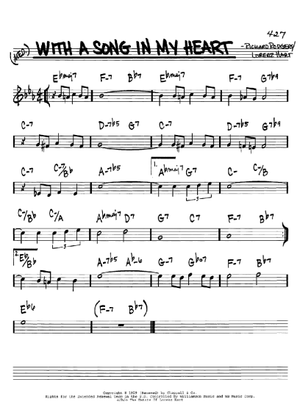 I Could Write A Book の公式楽譜を演奏する by Rodgers & Hart ピアノ