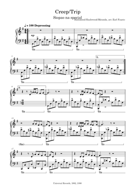 無料のレディオヘッド の楽譜 | MuseScore.com でPDFのダウンロード
