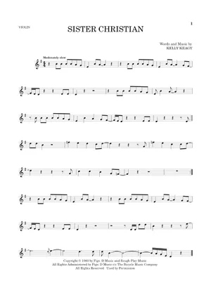 シスター・クリスチャン 楽譜 ピアノ (ソロ) | MuseScore.com シスター・クリスチャン 楽譜 ピアノ (ソロ) | MuseScore.com