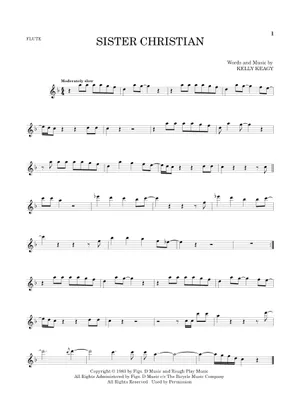 シスター・クリスチャン 楽譜 ピアノ (ソロ) | MuseScore.com シスター・クリスチャン 楽譜 ピアノ (ソロ) | MuseScore.com