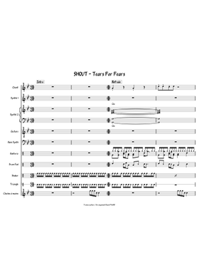 無料のティアーズ・フォー・フィアーズ の楽譜 | MuseScore.com でPDF