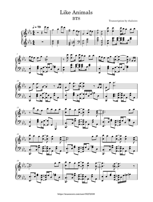 Arirang sheet music by rbalieiro | Play, print, and download in
