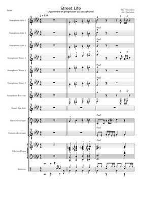 無料のザ・クルセイダーズ の楽譜 | MuseScore.com でPDFの