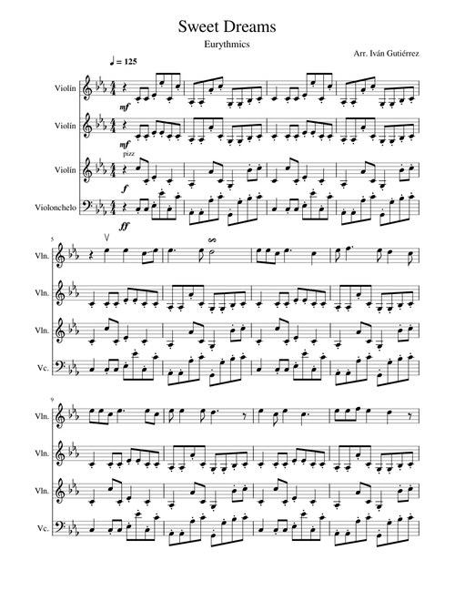 無料の の楽譜弦楽アンサンブル 用 | MuseScore.com でPDFの