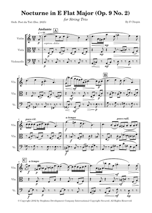 ほぼ未使用品　名古屋帯 F. Chopin 楽譜デザイン　コンサート、観劇など Nocturne op 9-2 - Frédéric Franciszek Chopin 楽譜 ピアノ (ソロ