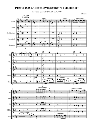 Symphony No. 35 in D Major 