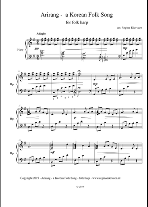 アリラン コリアン･メロディーによるピアノ作品集  楽譜 アリラン 楽譜 ピアノ (ソロ) easy | MuseScore.com