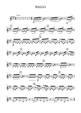 無料のルチアーノ・ベリオ の楽譜 | MuseScore.com でPDFの