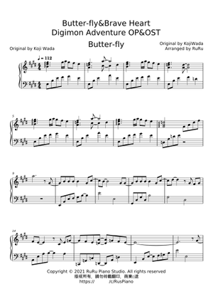 Butter-Fly の公式楽譜を演奏する by Koji Wada ピアノ | MuseScore.com