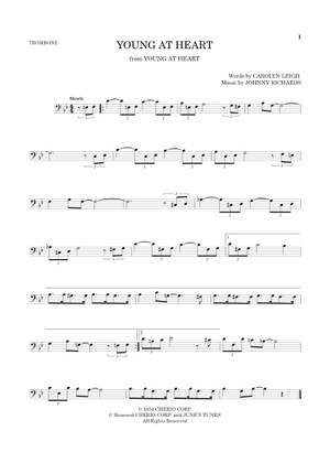Young at Heart Lead Sheet (B♭) 楽譜 コード付き ピアノ (ソロ) easy
