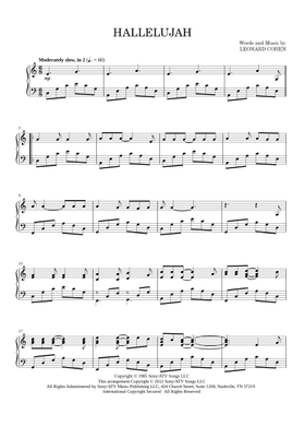 無料のレナード・コーエン の楽譜 | MuseScore.com でPDFの