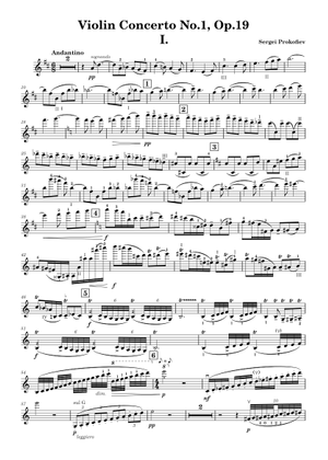 Prokofiev: Violin Concerto No.1, Op.19 excerpt -Short Cello