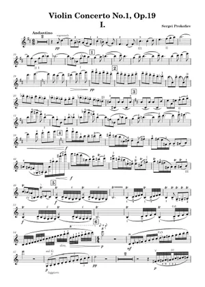 Prokofiev: Violin Concerto No.1, Op.19 excerpt -Short Cello Prokofiev: Violin Concerto No.1, Op.19 excerpt -Short Cello