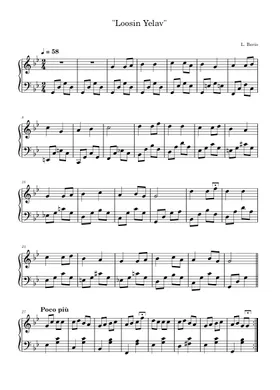 無料のルチアーノ・ベリオ の楽譜 | MuseScore.com でPDFの 無料のルチアーノ・ベリオ の楽譜 | MuseScore.com でPDFの