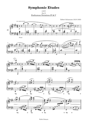 Music シューマン:交響的練習曲: 作品13 Yoshinori | シューマン「交響
