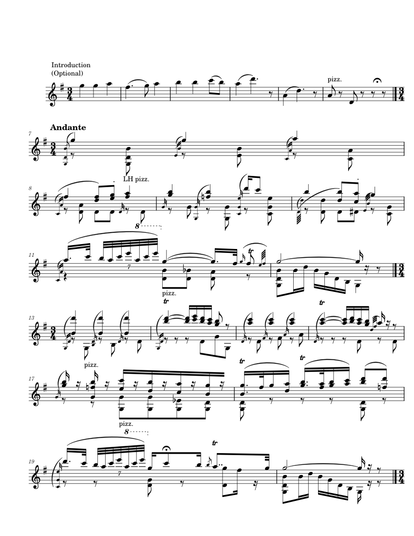 神よ王を守りたまえ 変奏曲 Op.9 - ニコロ・パガニーニ 楽譜