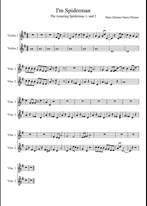 トップ5 スパイダーマン テーマ 楽譜 ピアノ (ソロ) | MuseScore.com