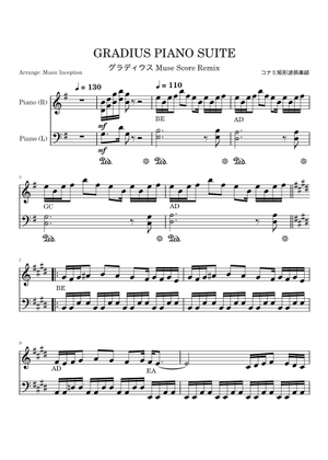Burning Heat (GRADIUS II MuseScore Remix) - コナミ矩形波倶楽部