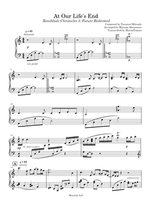 Off-Seer - Xenoblade Chronicles 3 楽譜 ピアノ (ソロ) | MuseScore.com