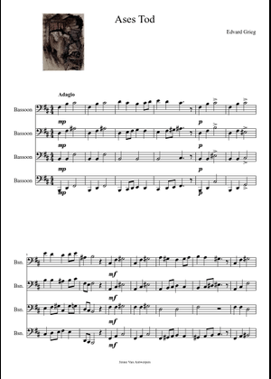 Aase's Death from Peer Gynt Suite No. 1 - Edvard Grieg 楽譜