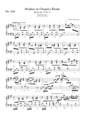 Study No. 12 on Chopin's Étude (Op. 10 No. 5) – Leopold Godowsky