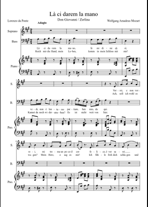 Don Giovanni, K.527 – Wolfgang Amadeus Mozart : Notte e giorno/Non