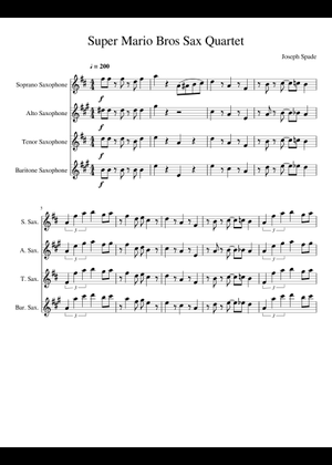 Super Mario 64 Main Theme – Koji Kondo SUPER MARIO 64 楽譜 ピアノ