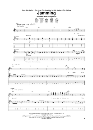 War の公式楽譜を演奏する by Bob Marley ギター | MuseScore.com