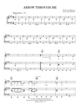 無料のポール・マッカートニー＆ウイングス の楽譜 | MuseScore.com で