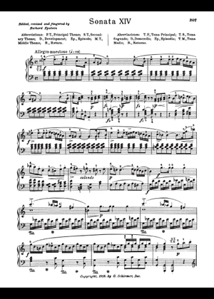 ソナタ第8番、第3楽章 K. 310 楽譜 ピアノ (ソロ) | MuseScore.com