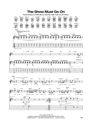 キラー・クイーン の公式楽譜を演奏する クイーン ギター | MuseScore.com