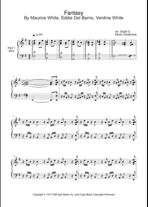 ファンタジー - アース・ウィンド・アンド・ファイアー 楽譜 コード