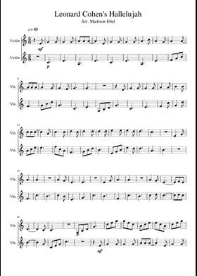 無料のレナード・コーエン の楽譜 | MuseScore.com でPDFの