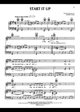 無料のロベン・フォード の楽譜 | MuseScore.com でPDFのダウンロード