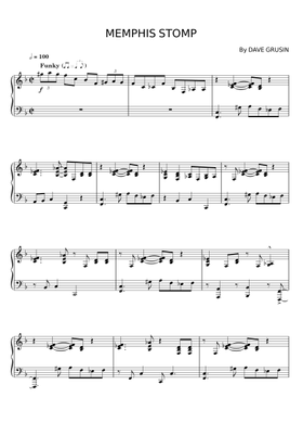 無料のデイヴ・グルーシン の楽譜 | MuseScore.com でPDFの