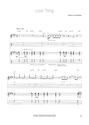 Belly dancer の公式楽譜を演奏する by Joe Satriani ギター
