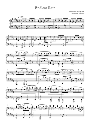 X JAPAN ベストコレクション　ピアノソロ　楽譜 未使用X JAPAN Best Collection Piano Solo 楽譜 X Japan Best