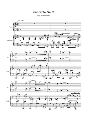 WIP) Piano Concerto No. 2, Op. 14 – Nikolai Kapustin 楽譜 ピアノ