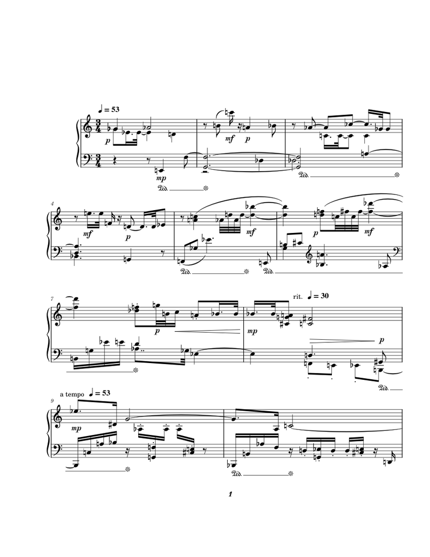 ピアノ組曲, 作品25 - アーノルト・シェーンベルク 楽譜 ピアノ (ソロ