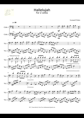 無料のレナード・コーエン の楽譜 | MuseScore.com でPDFの