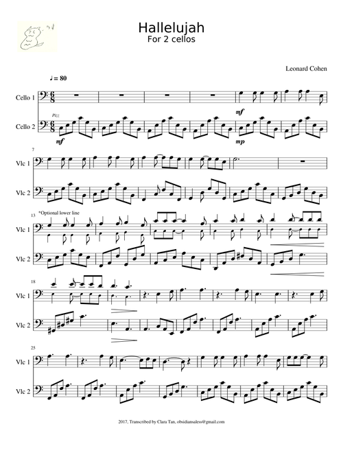 無料のチェロ フォークの楽譜 | MuseScore.comでPDFをダウンロード