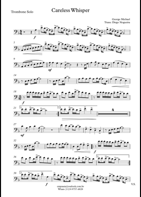 無料のケアレス・ウィスパー ジョージ・マイケル の楽譜 | MuseScore