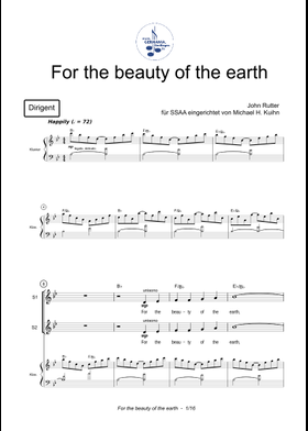 無料のジョン・ラター の楽譜 | MuseScore.com でPDFのダウンロード
