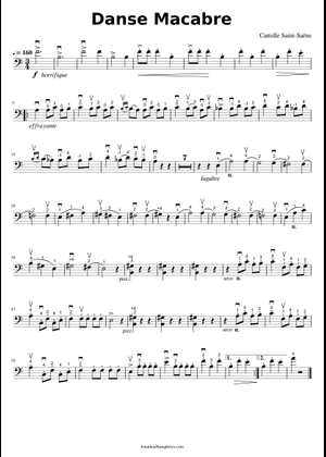 死の舞踏（ビオラ） 楽譜 ビオラ (ソロ) | MuseScore.com