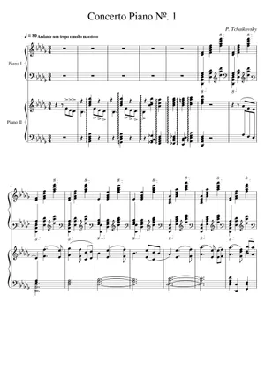 チャイコフスキー ピアノ協奏曲第1番 変ロ短調 Op.23, III.アレグロ チャイコフスキー ピアノ協奏曲第1番 変ロ短調 Op.23, III.アレグロ
