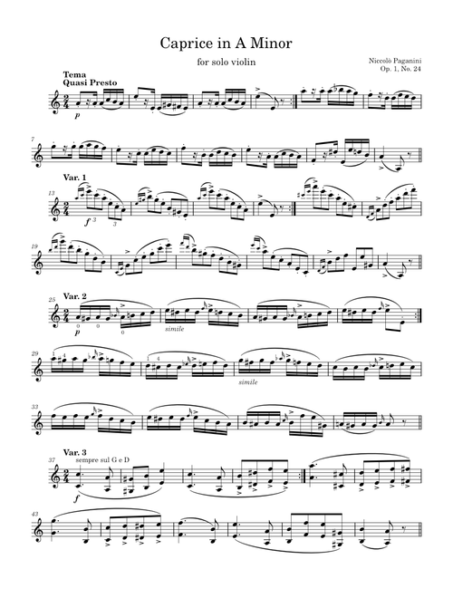 無料のバイオリン クラシックの楽譜 | MuseScore.comでPDFを