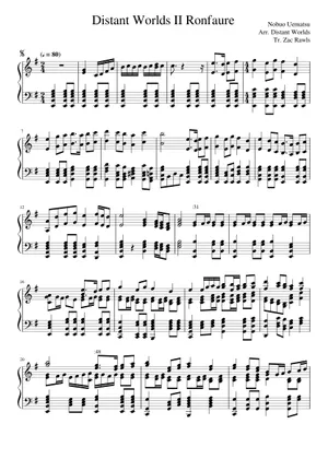 FFXI - ロンフォール 楽譜 ピアノ (ソロ) | MuseScore.com FFXI - ロンフォール 楽譜 ピアノ (ソロ) | MuseScore.com