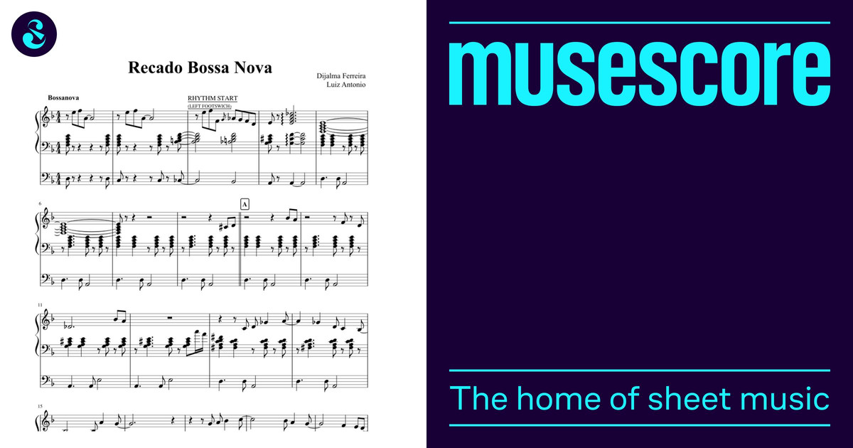 レカド・ボサノバ 楽譜 ピアノ (ソロ) | MuseScore.com